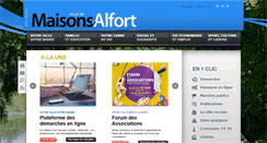 Desktop Screenshot of maisons-alfort.fr